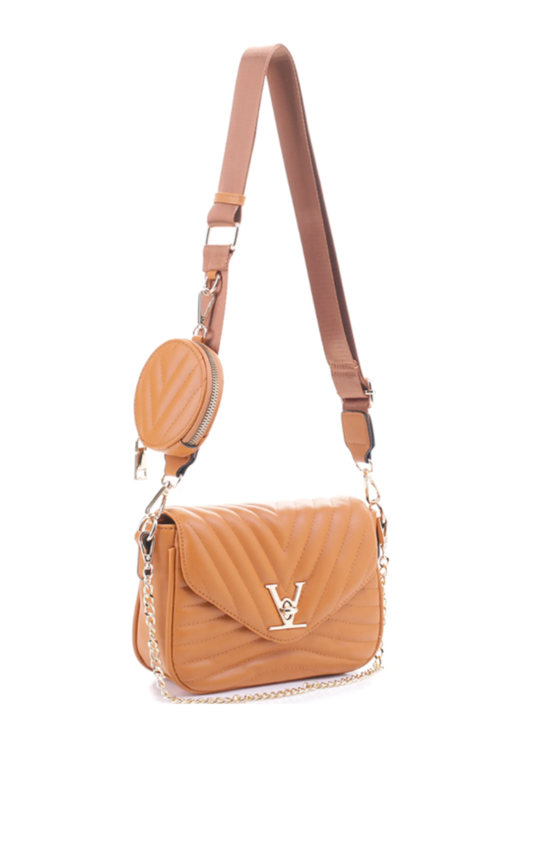 2-in-1 Crossbody Bag w/ Coin Purse