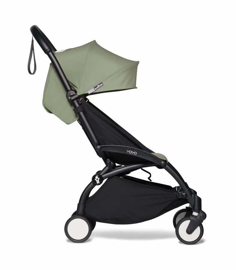 Babyzen YOYO2 Ultra Compact 6  Stroller (One Box) - Black / Olive