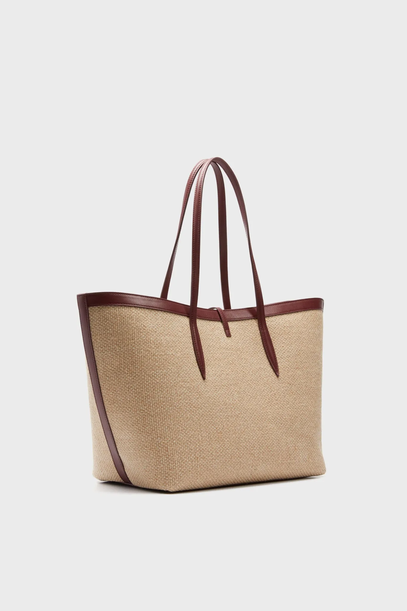 Barolo and Beige Penne Tote