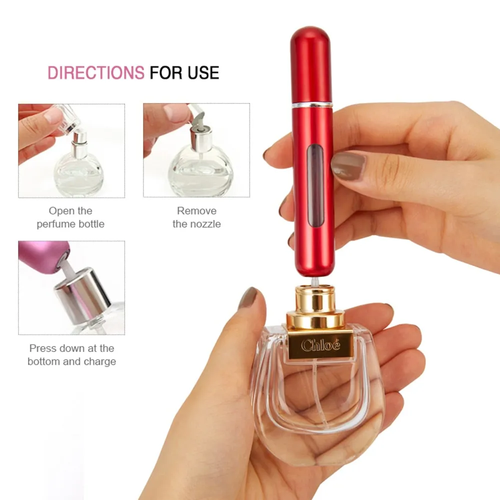 Beauty Perfume Atomizer Portable Perfume Bottle Liquid Container