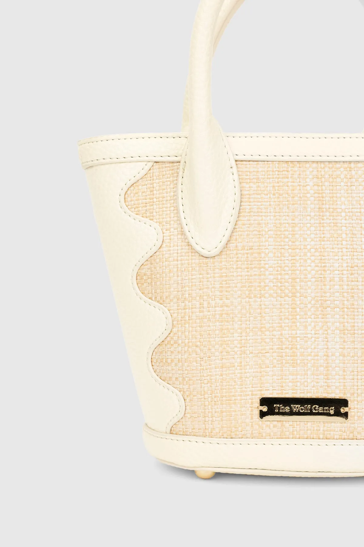 Blanca Wave Bag - Ivory