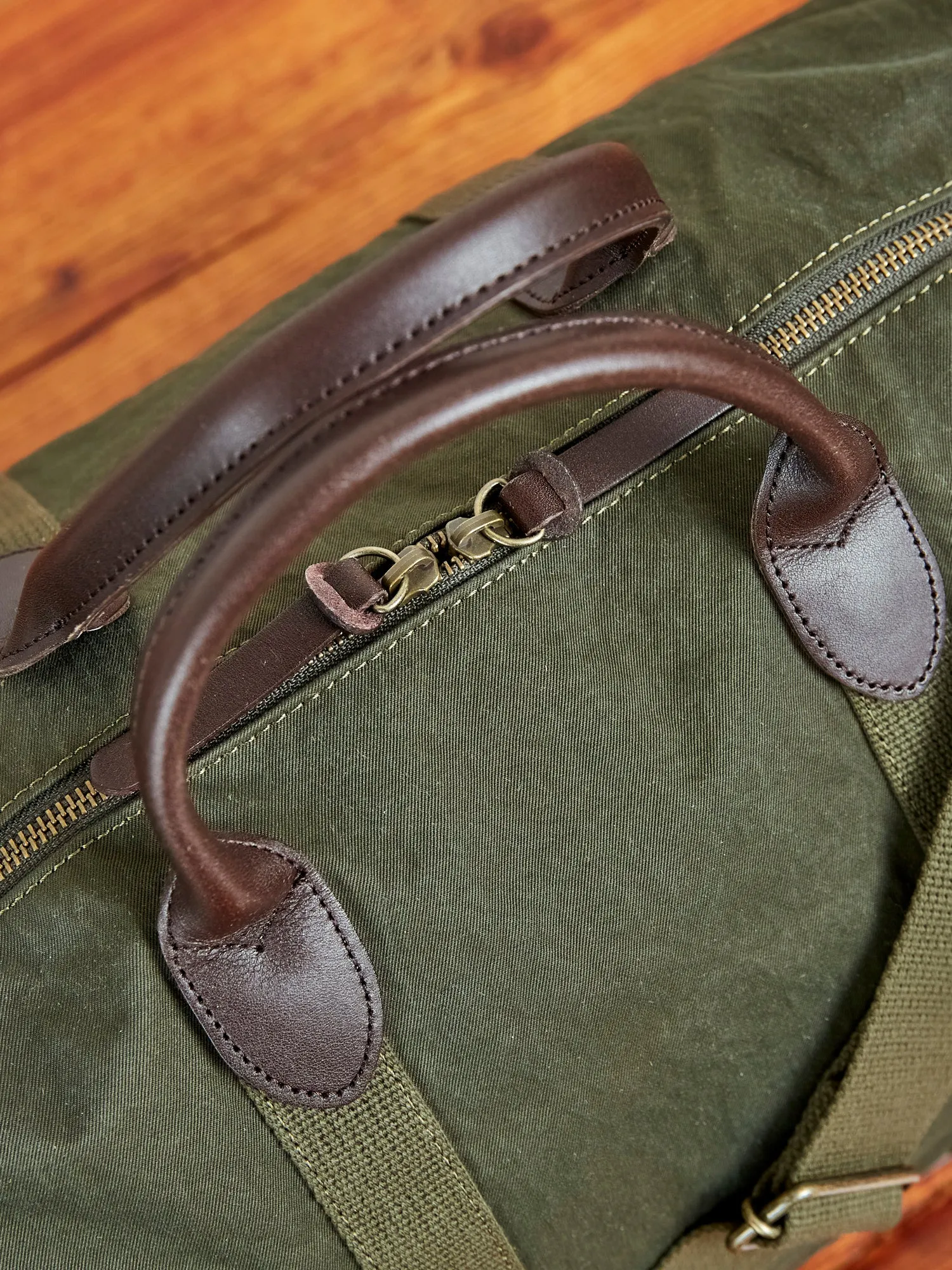 Boston Bag in Khaki Green