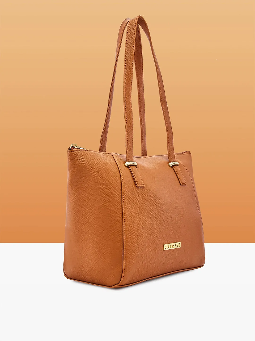 Caprese Afra Tote Medium Tan