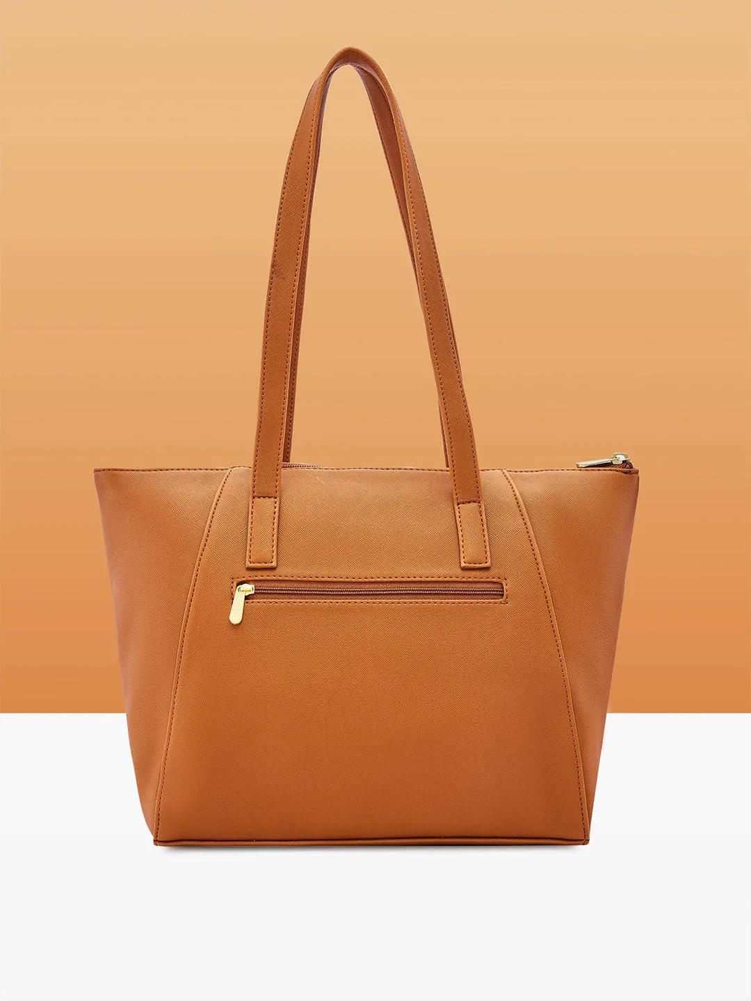 Caprese Afra Tote Medium Tan