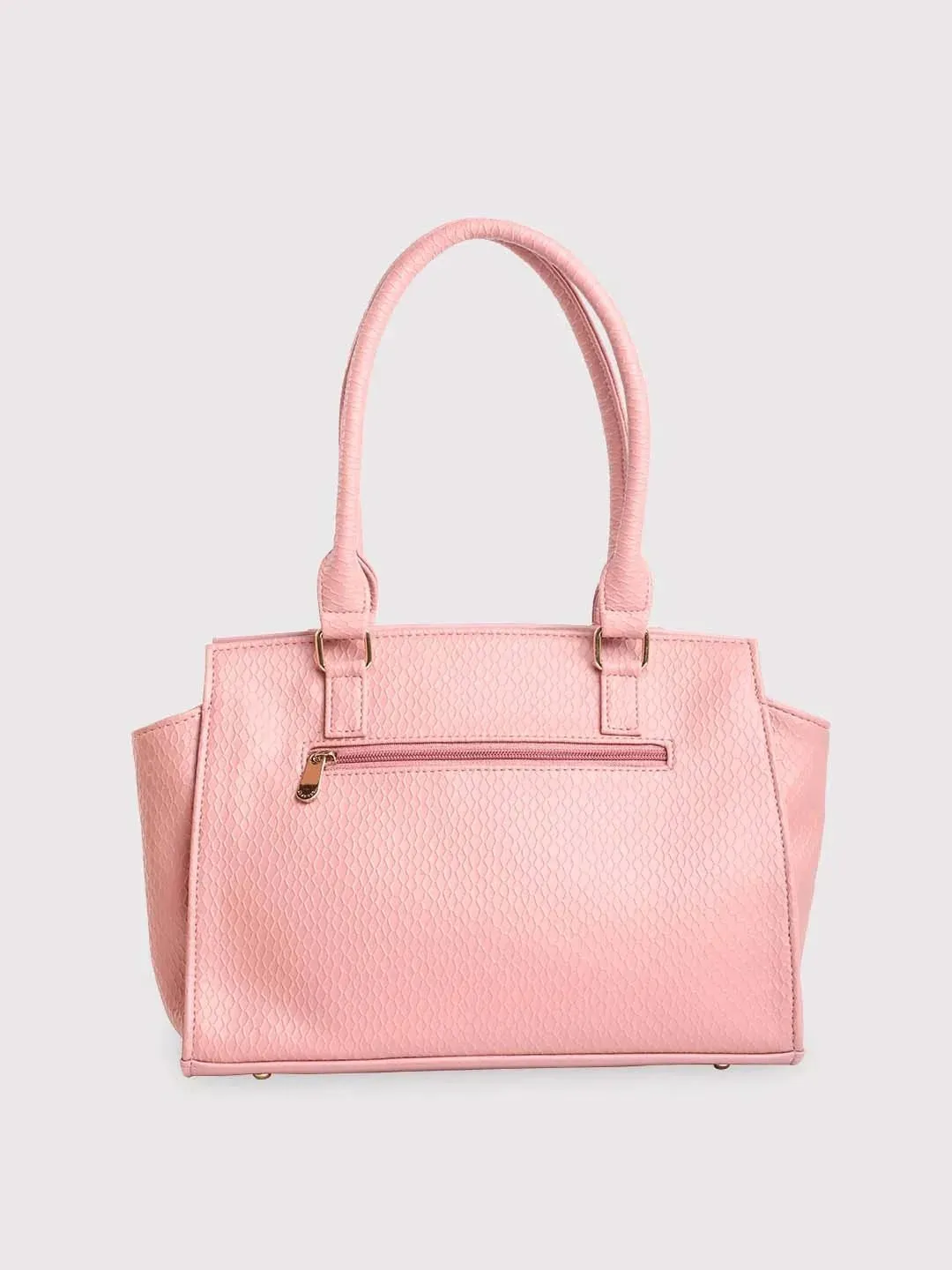 Caprese Fiona Tote Medium Office Handbag Light Pink