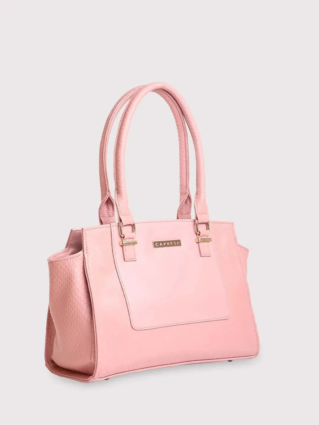 Caprese Fiona Tote Medium Office Handbag Light Pink