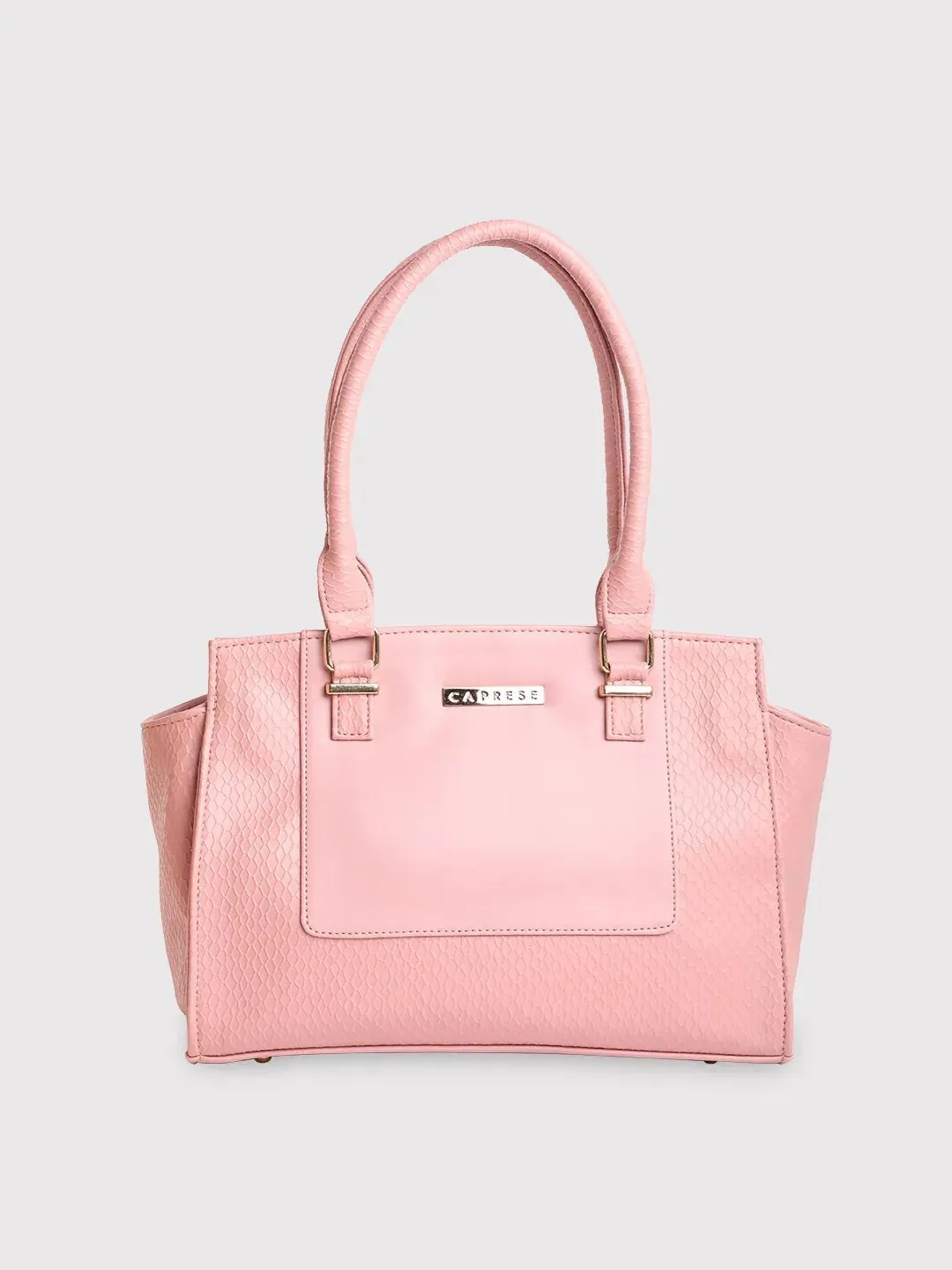 Caprese Fiona Tote Medium Office Handbag Light Pink