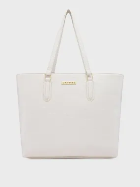 Caprese Flix Tote Medium Off White