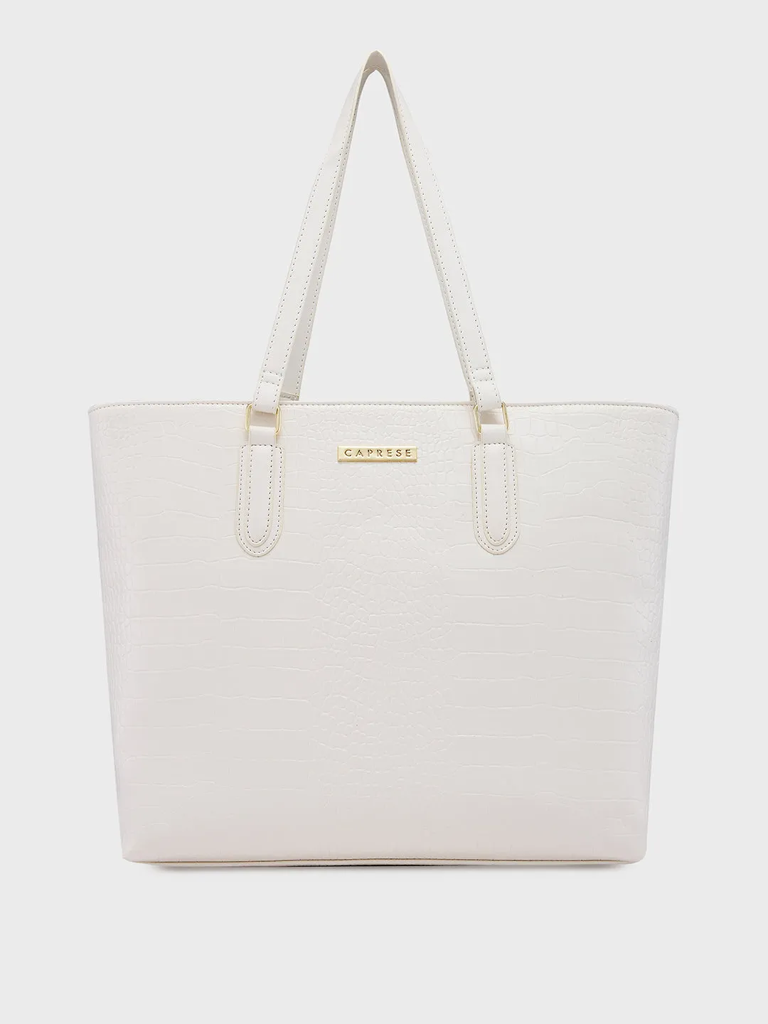 Caprese Flix Tote Medium Off White