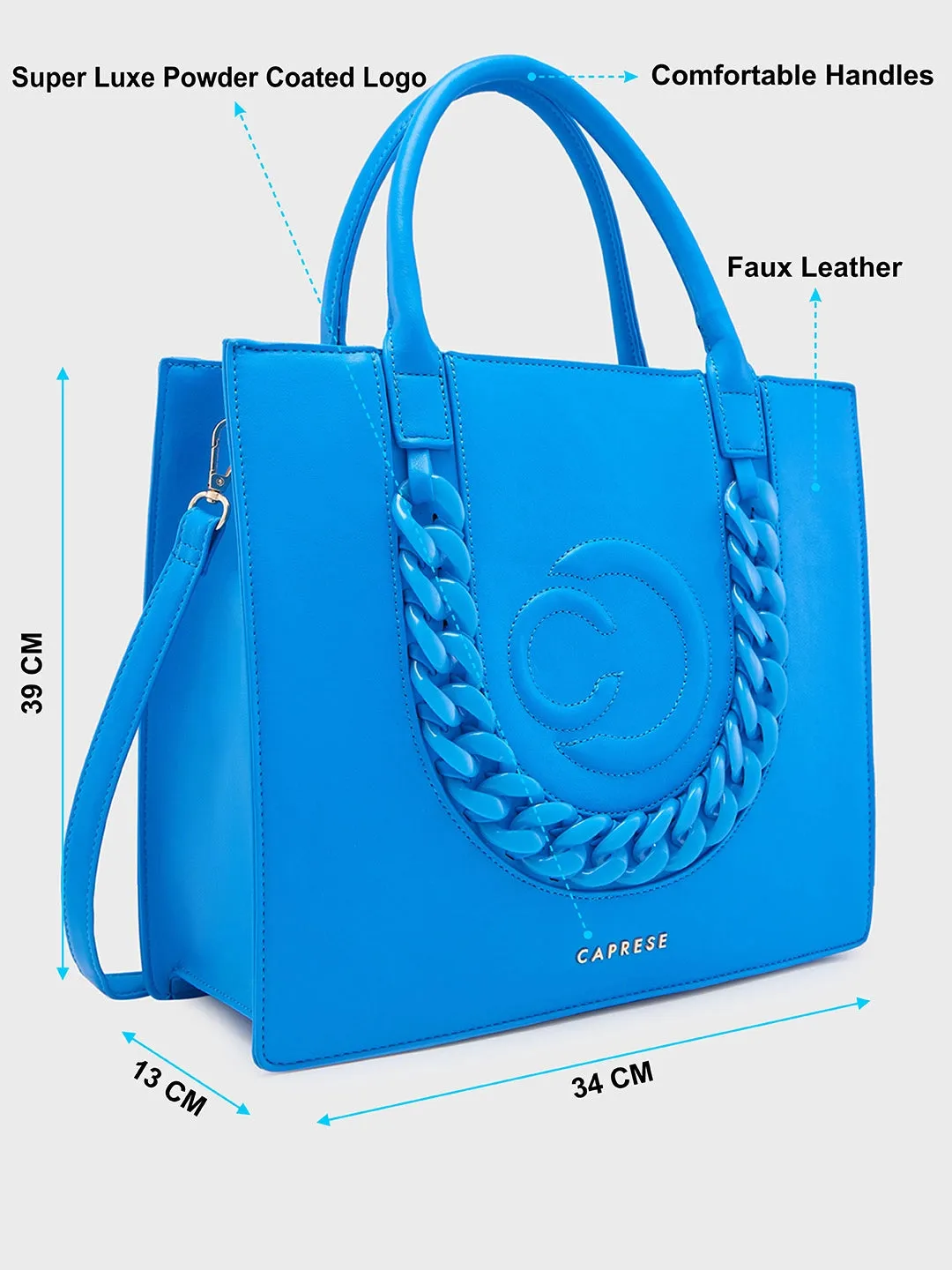 Caprese Roxana Tote Medium Blue