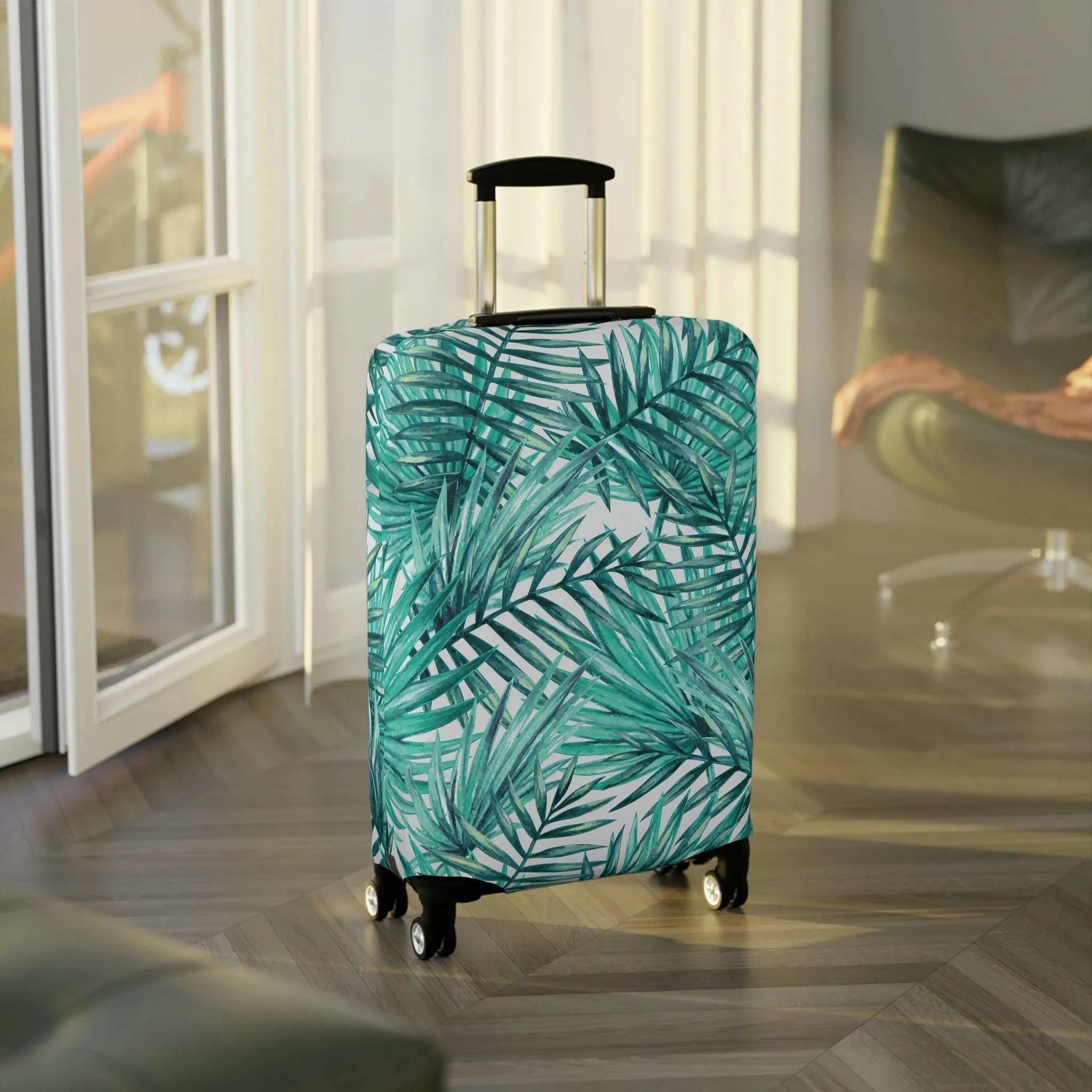 ChicShield Peekaboo Luggage Cover - Fashionable and Reliable Travel Protection