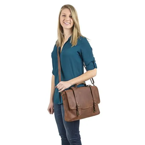 Claire Chase Messenger Bag Rustic Brown