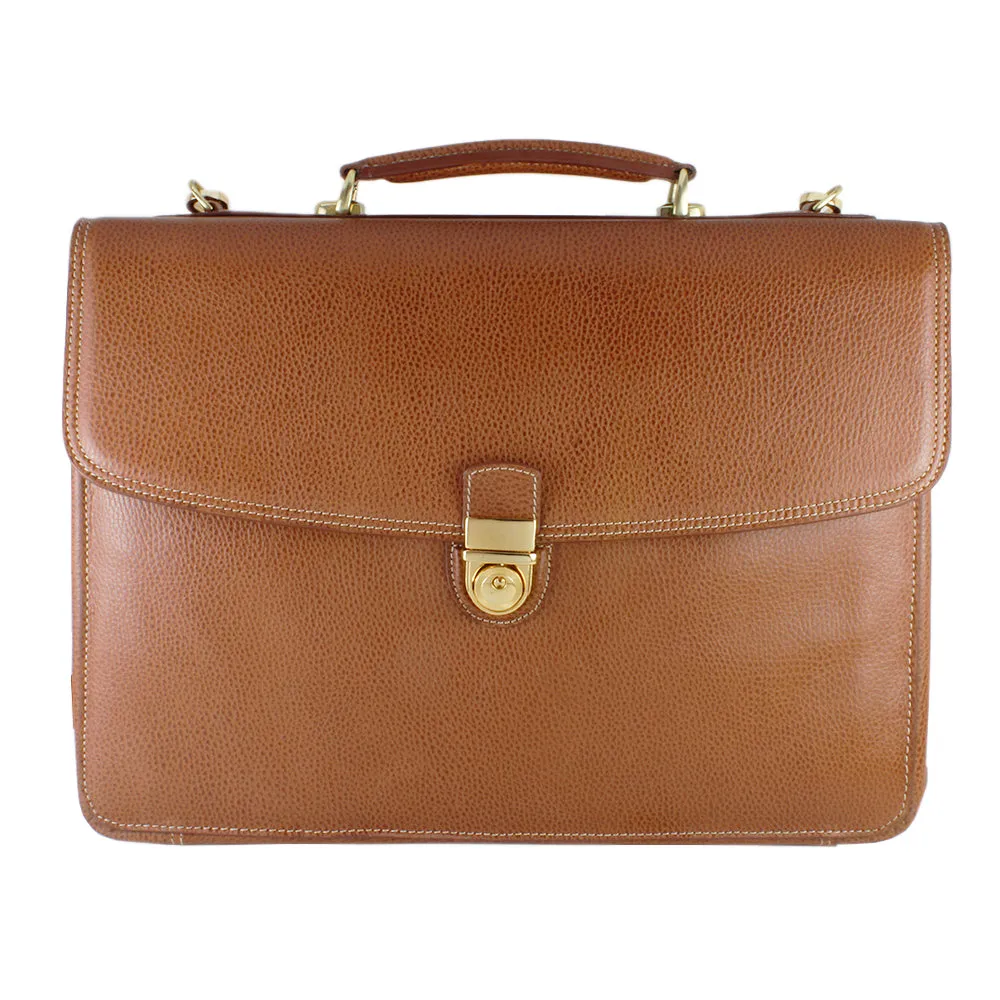 Classico Gusset Flap Briefcase