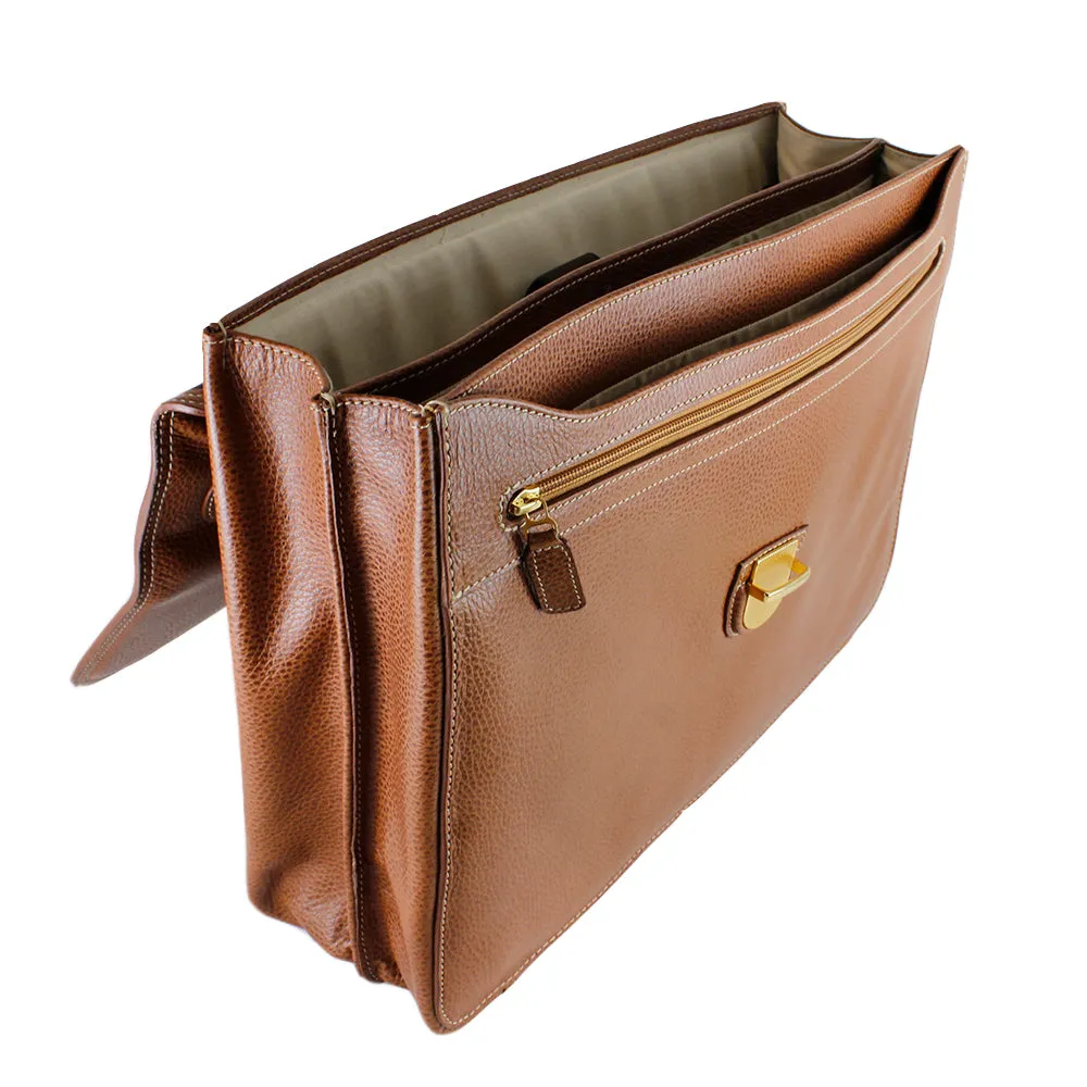 Classico Gusset Flap Briefcase