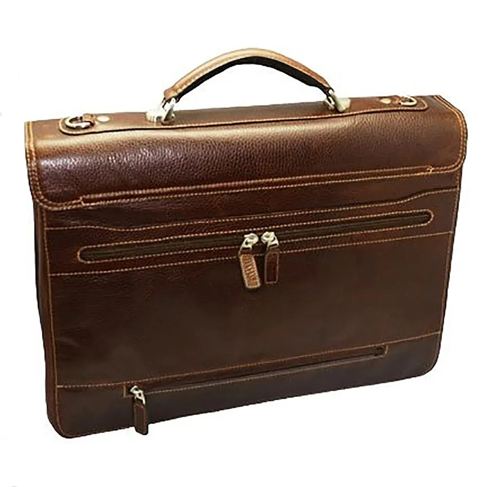 Classico Gusset Flap Briefcase