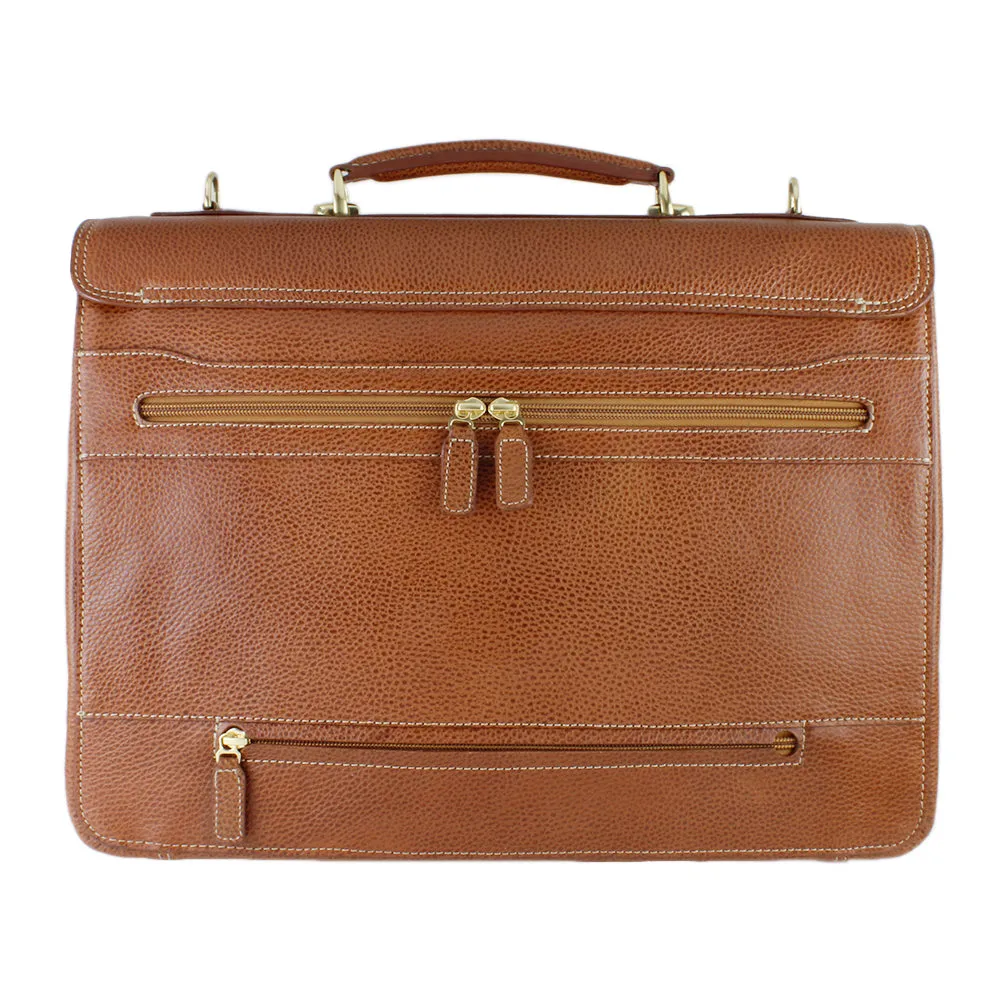 Classico Gusset Flap Briefcase