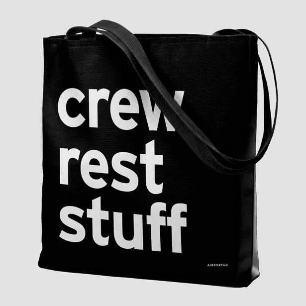 Crew Rest Stuff - Tote Bag