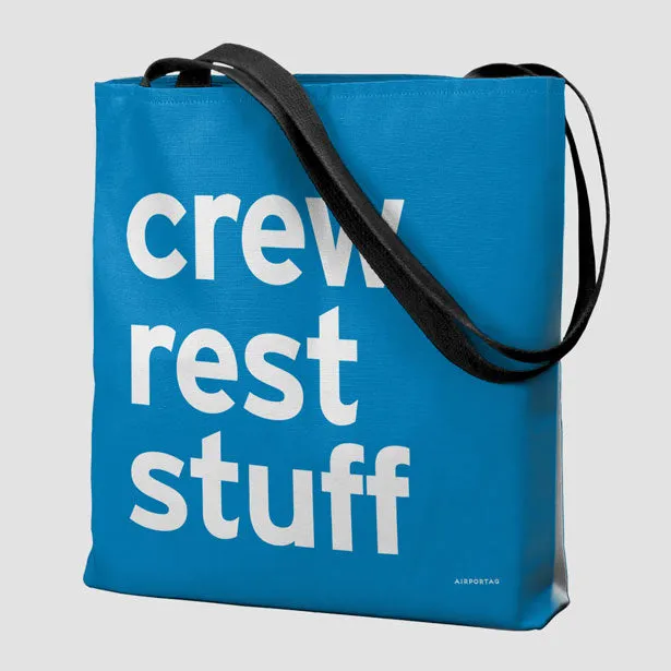 Crew Rest Stuff - Tote Bag