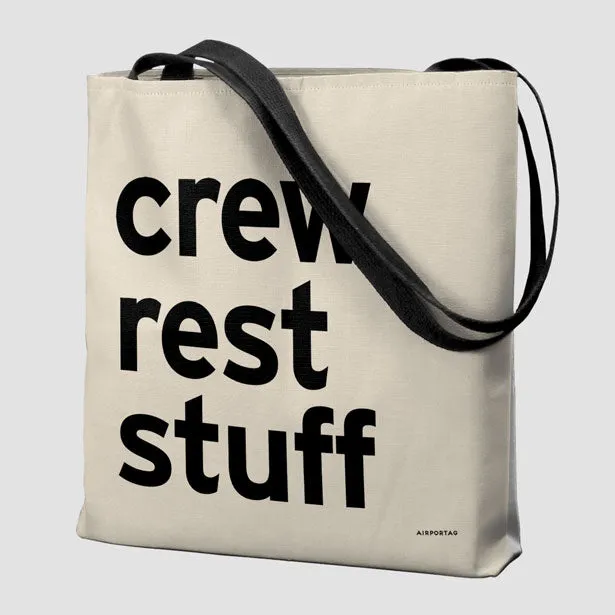 Crew Rest Stuff - Tote Bag