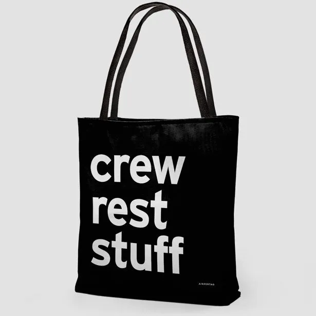 Crew Rest Stuff - Tote Bag