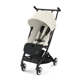 Cybex Libelle Compact Stroller - Canvas White - Black Frame