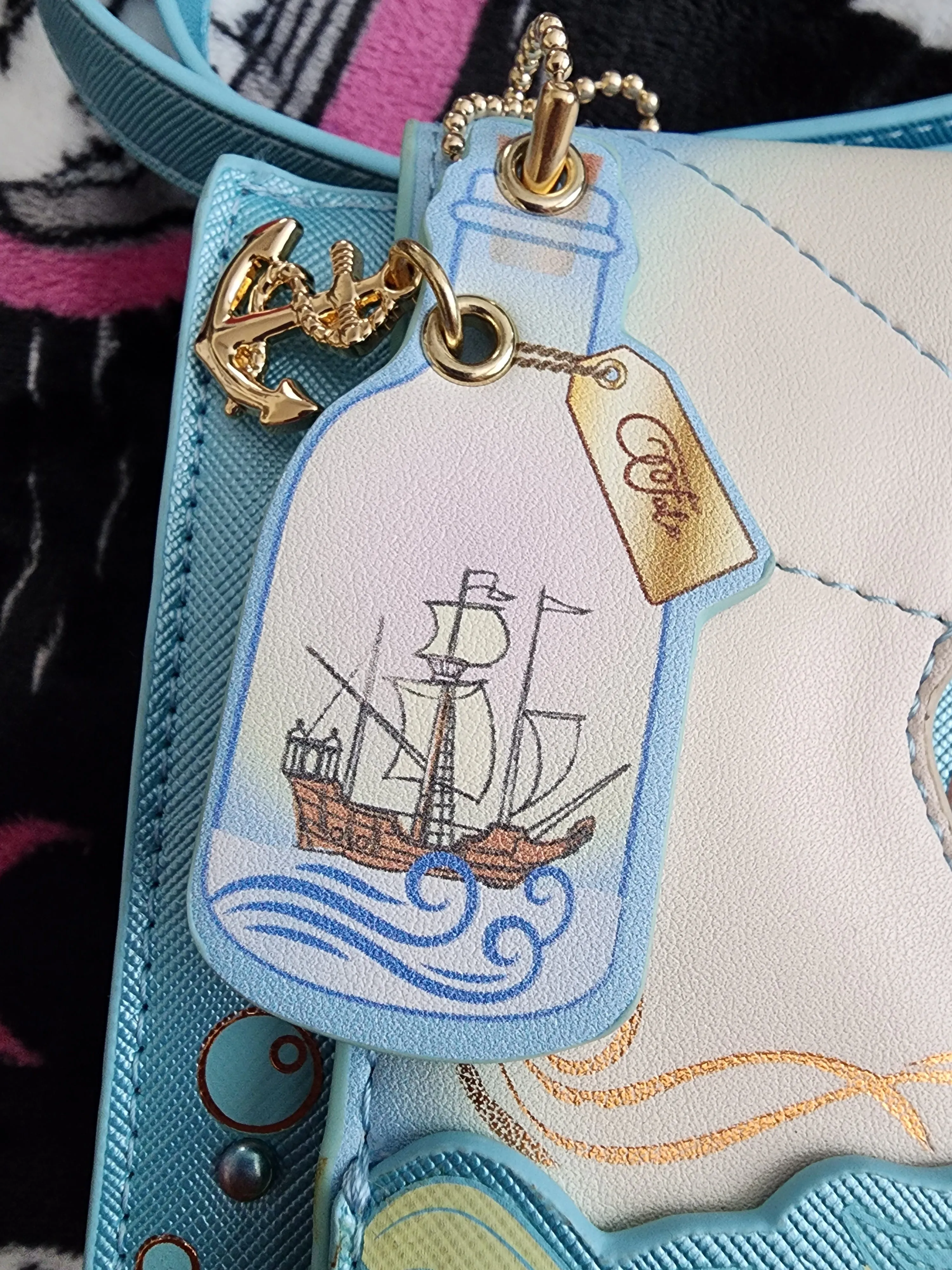 Danielle Nicole Disney Little Mermaid Crossbody Bag