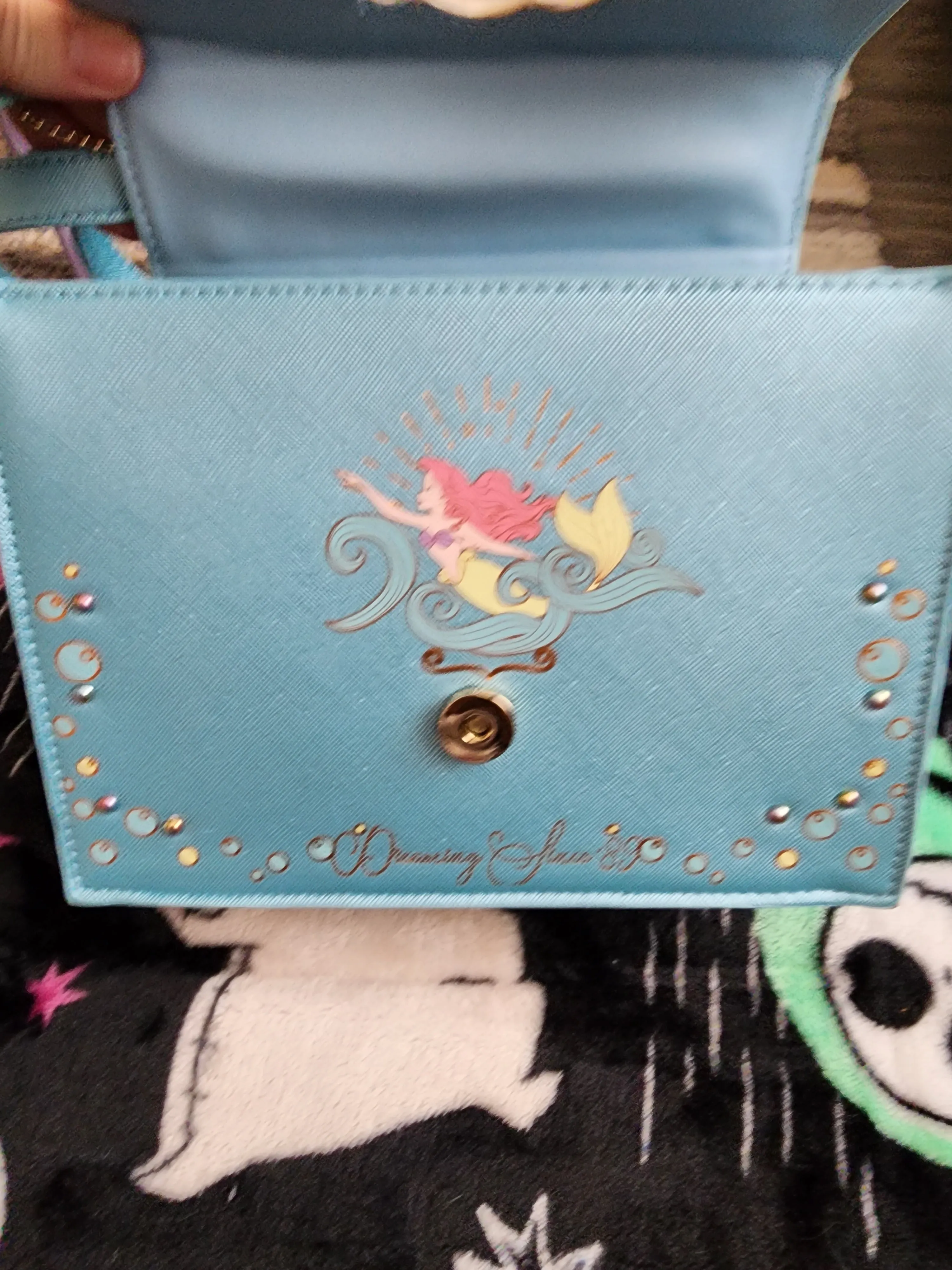 Danielle Nicole Disney Little Mermaid Crossbody Bag