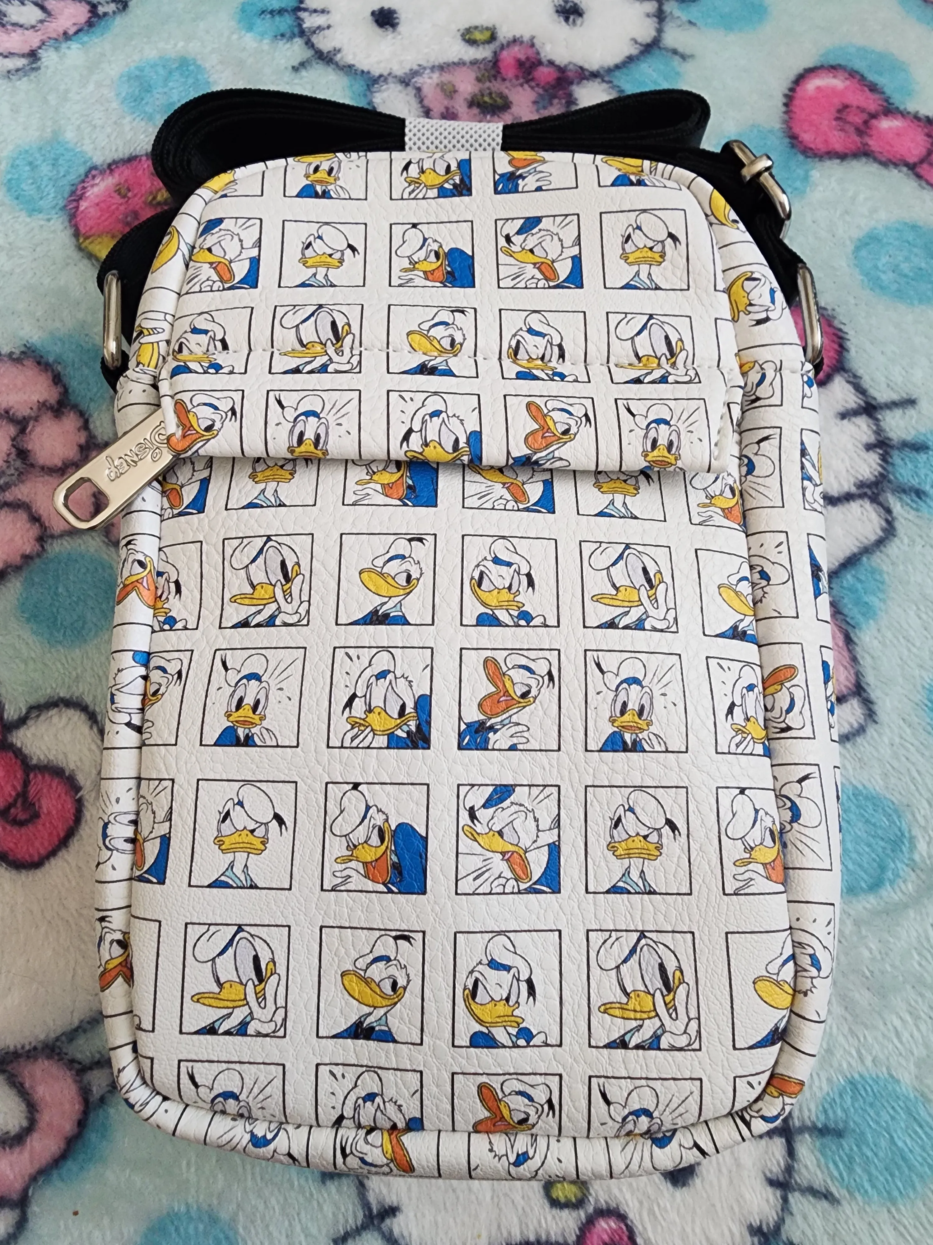 Disney Donald Duck Faces Crossbody Bag