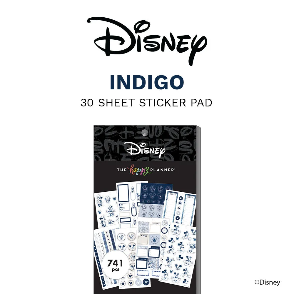 Disney© Mickey Mouse & Minnie Mouse Indigo Value Pack Stickers