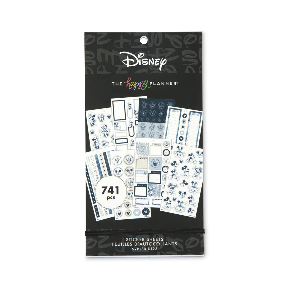 Disney© Mickey Mouse & Minnie Mouse Indigo Value Pack Stickers