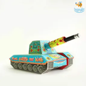 DIY Colorful Tank Pen Holder