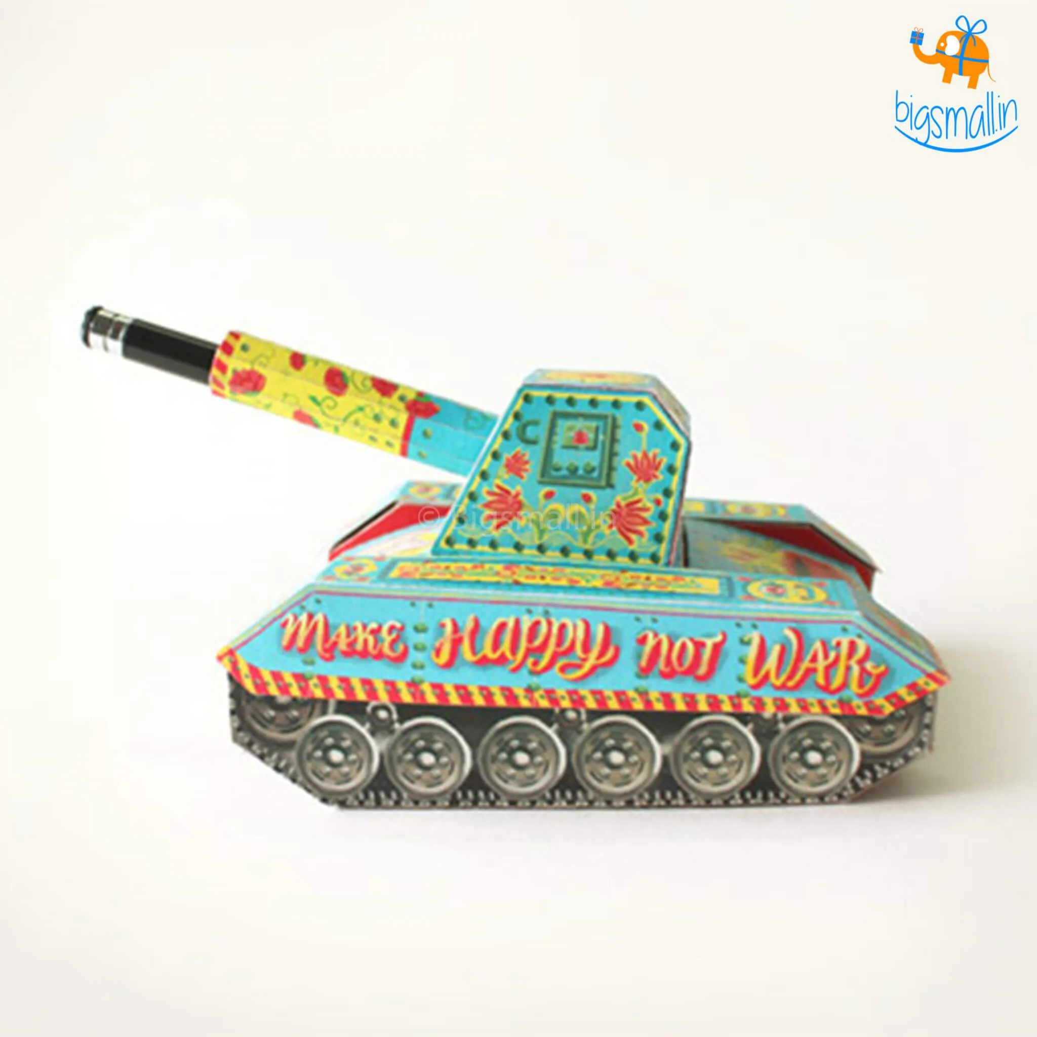 DIY Colorful Tank Pen Holder