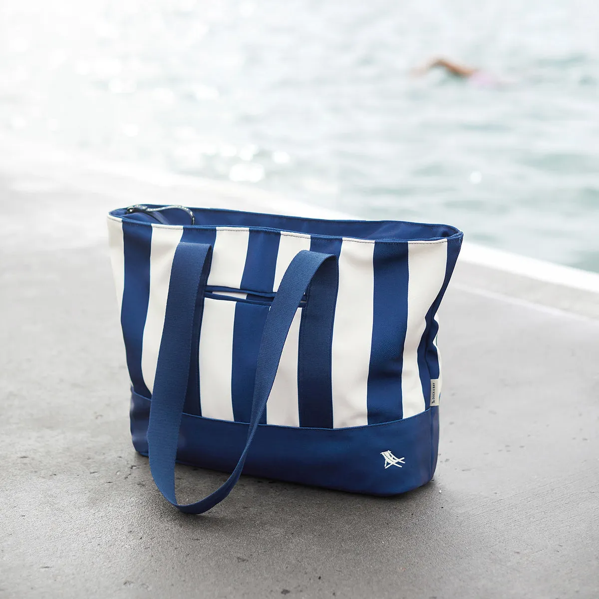 Dock & Bay Canvas Beach Bags - Whitsunday Blue