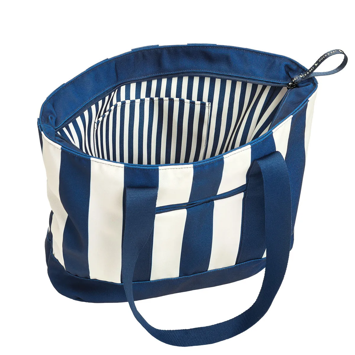 Dock & Bay Canvas Beach Bags - Whitsunday Blue