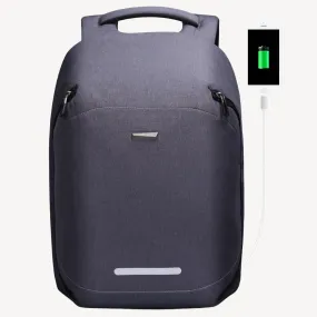 Double Anti Theft Large Backpack