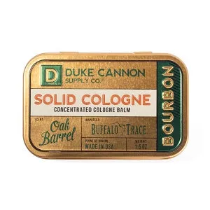 Duke Cannon Men's Solid Cologne, 1.5oz. - Bourbon Trail (Buffalo Trace Bourbon Fragrance)