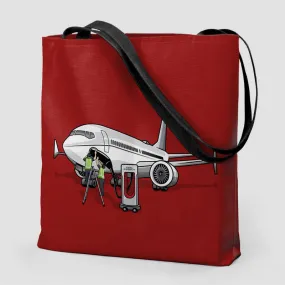 Electric Plane - Tote Bag