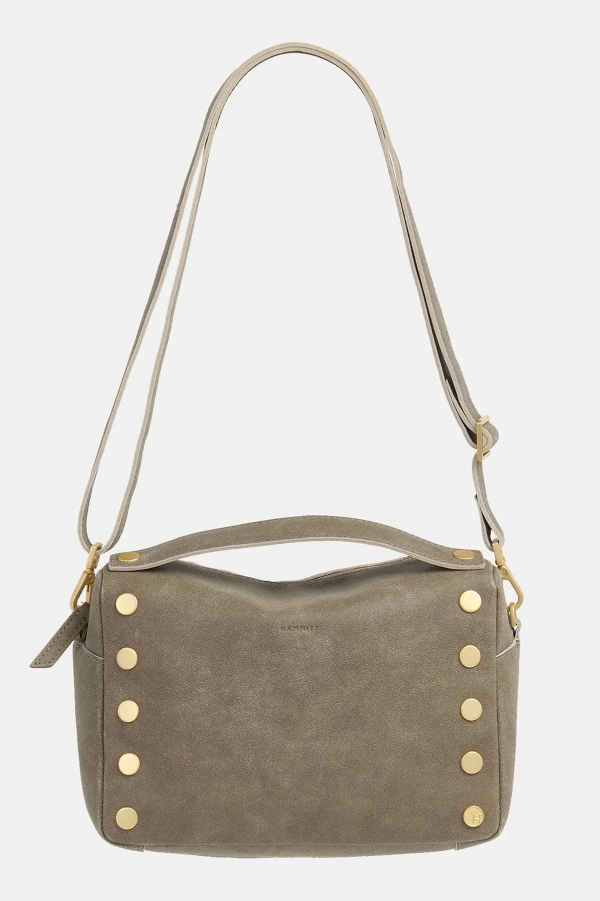 Evan Crossbody Medium - Pewter/Brushed Gold