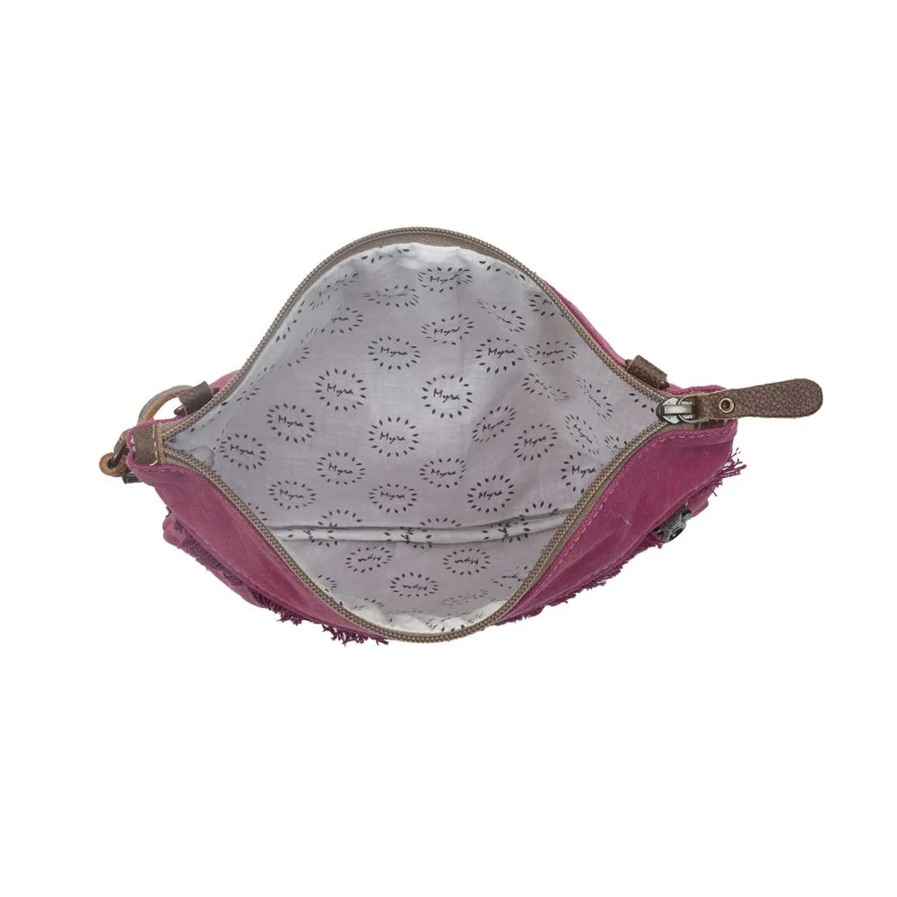 Fuschia Small Crossbody-Wristlet