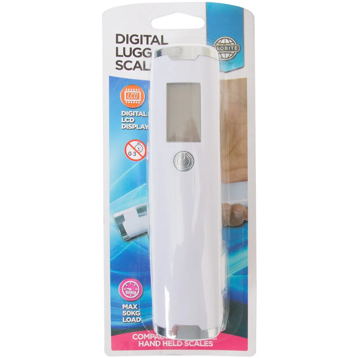 Globite Digital Luggage Weighing Scales - White