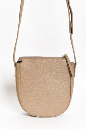 Halle Mocha Crossbody Bag