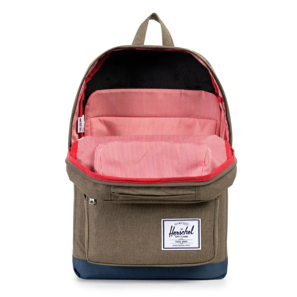 Herschel Supply Pop Quiz Backpack - Crosshatch Beech & Navy