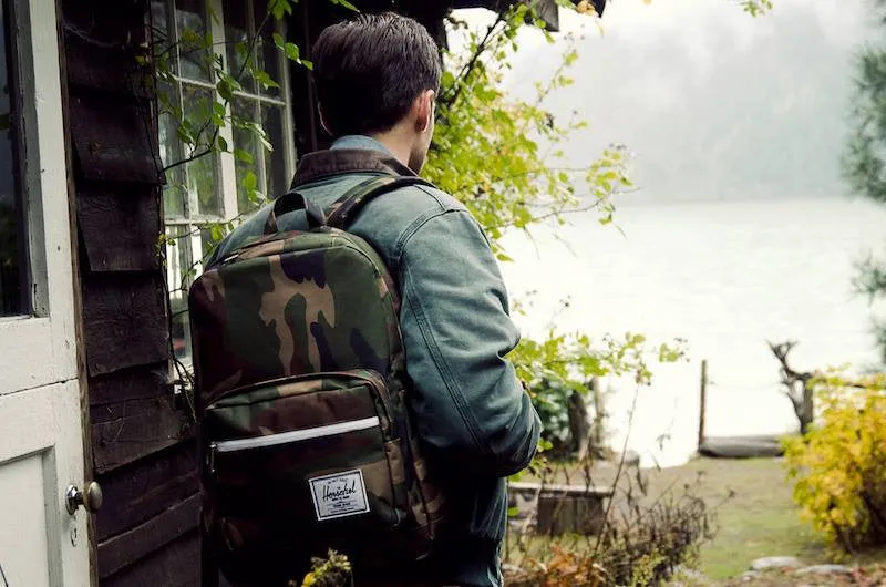 Herschel Supply Pop Quiz Backpack - Woodland Camo