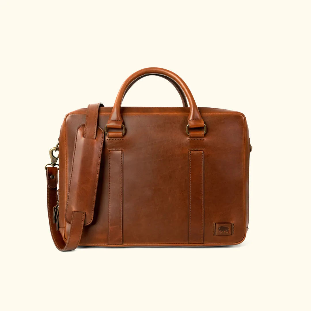 Jefferson Leather Briefcase | Elderwood