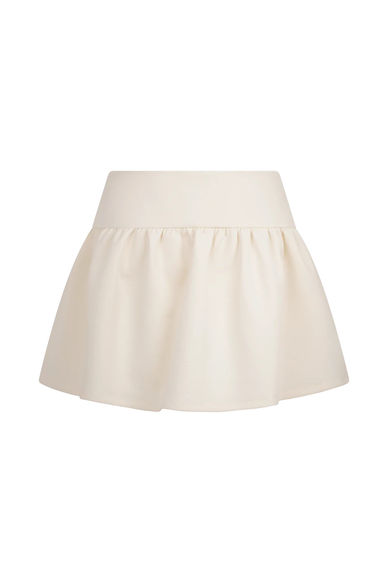 Jennie Frill Mini Skort - Ivory