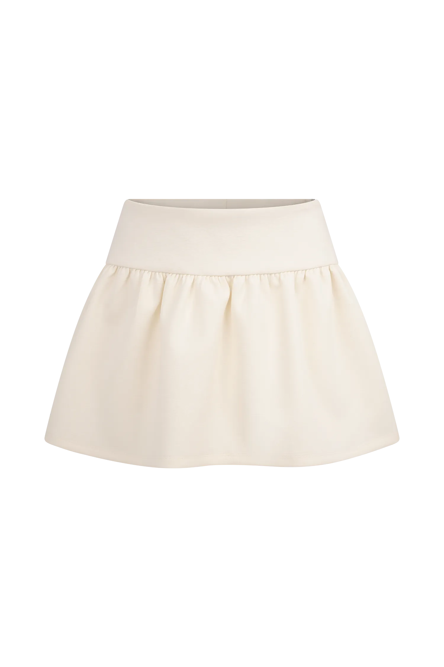 Jennie Frill Mini Skort - Ivory