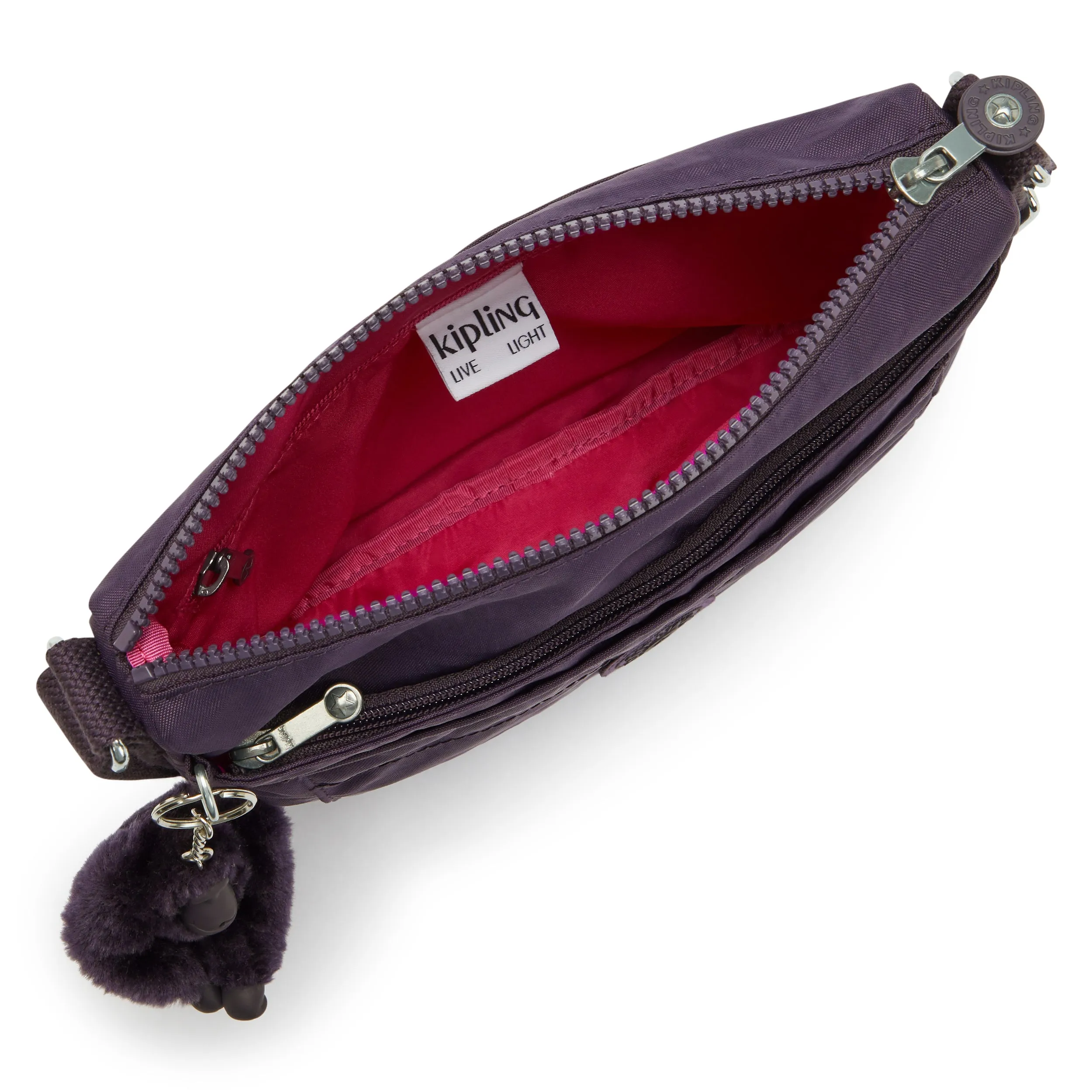 Kipling Sebastian Ultimate Plum Small Crossbody I2846-67U