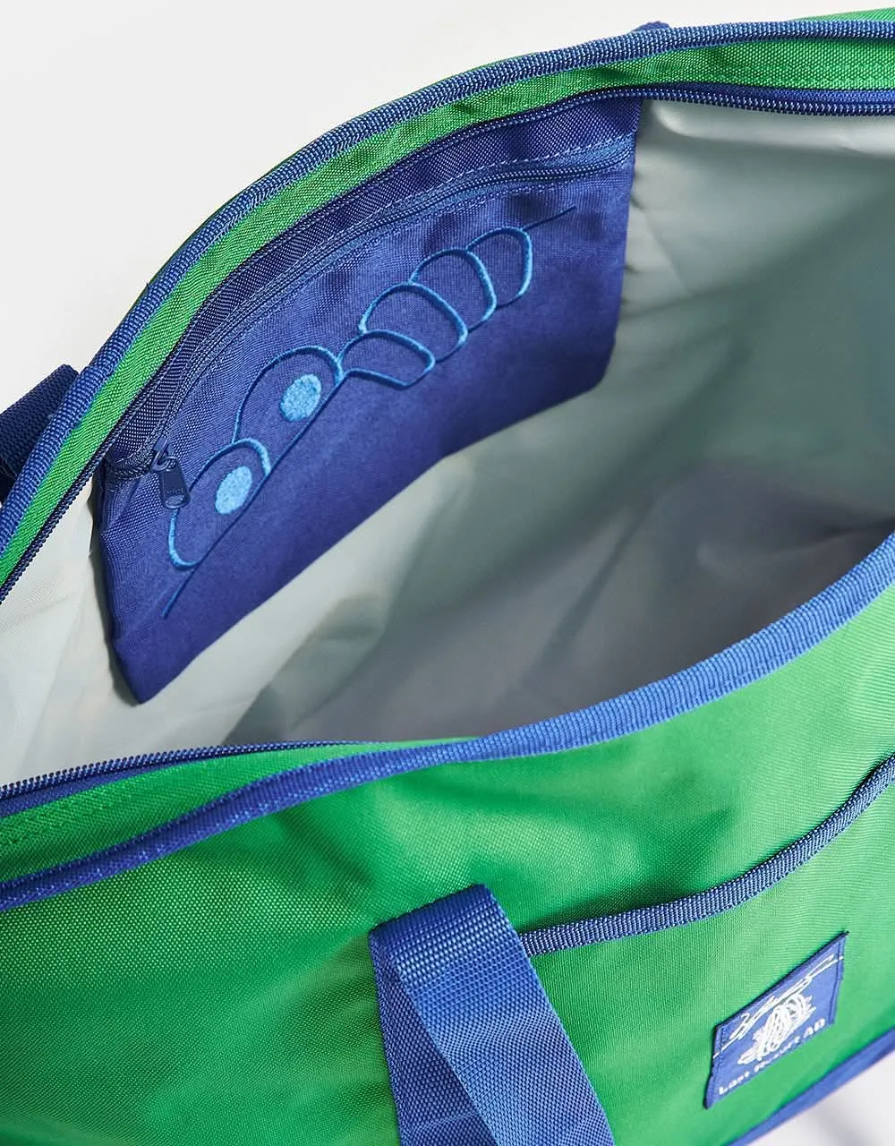 Last Resort x Julian Smith Cooler Bag - Kelly Green/Klein Blue