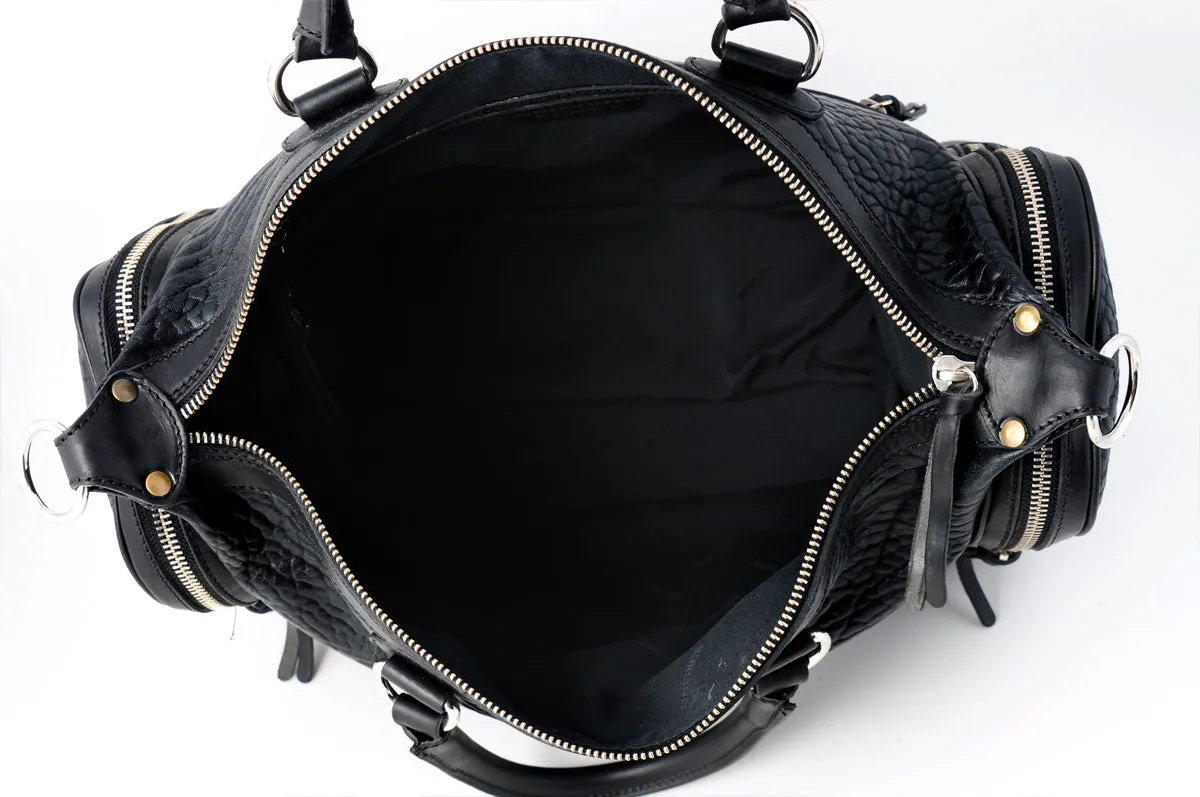 Leather Duffel - One-Night-Stand - Buffalo Onyx