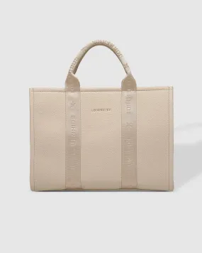 MANHATTAN LOGO TOTE BISCOTTI